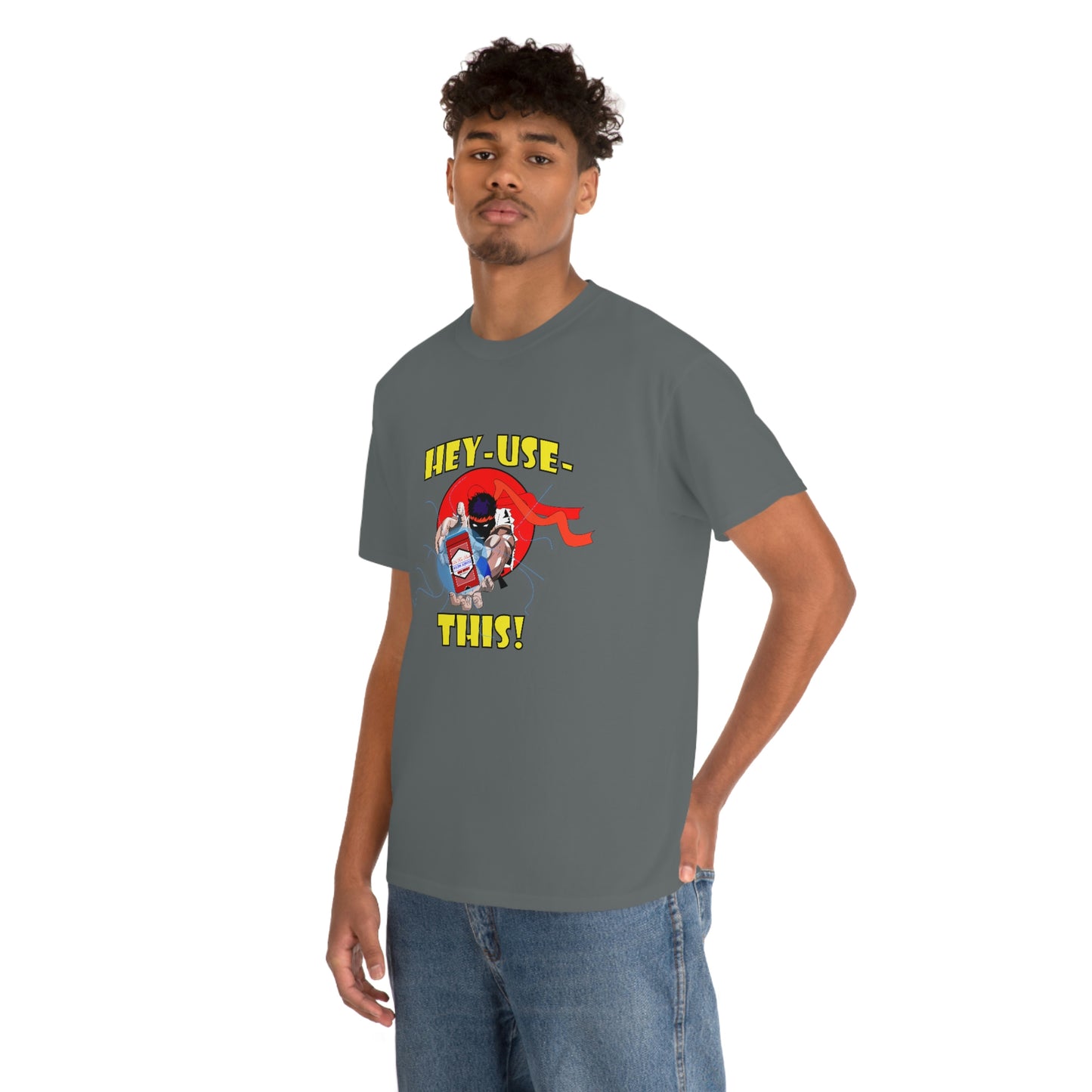 Hey-use-it Unisex Heavy Cotton Tee
