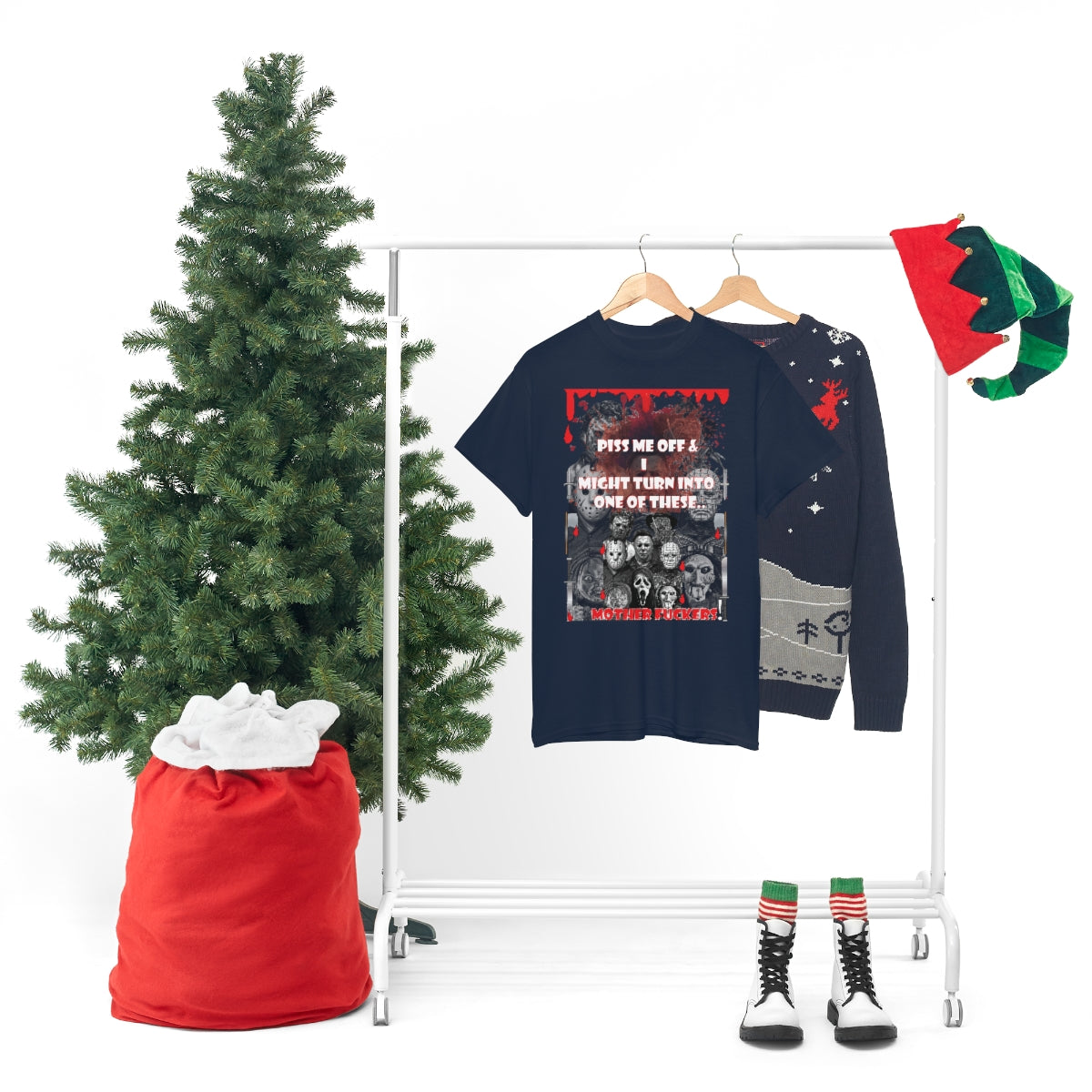 Horror hall of fame Unisex Heavy Cotton Tee