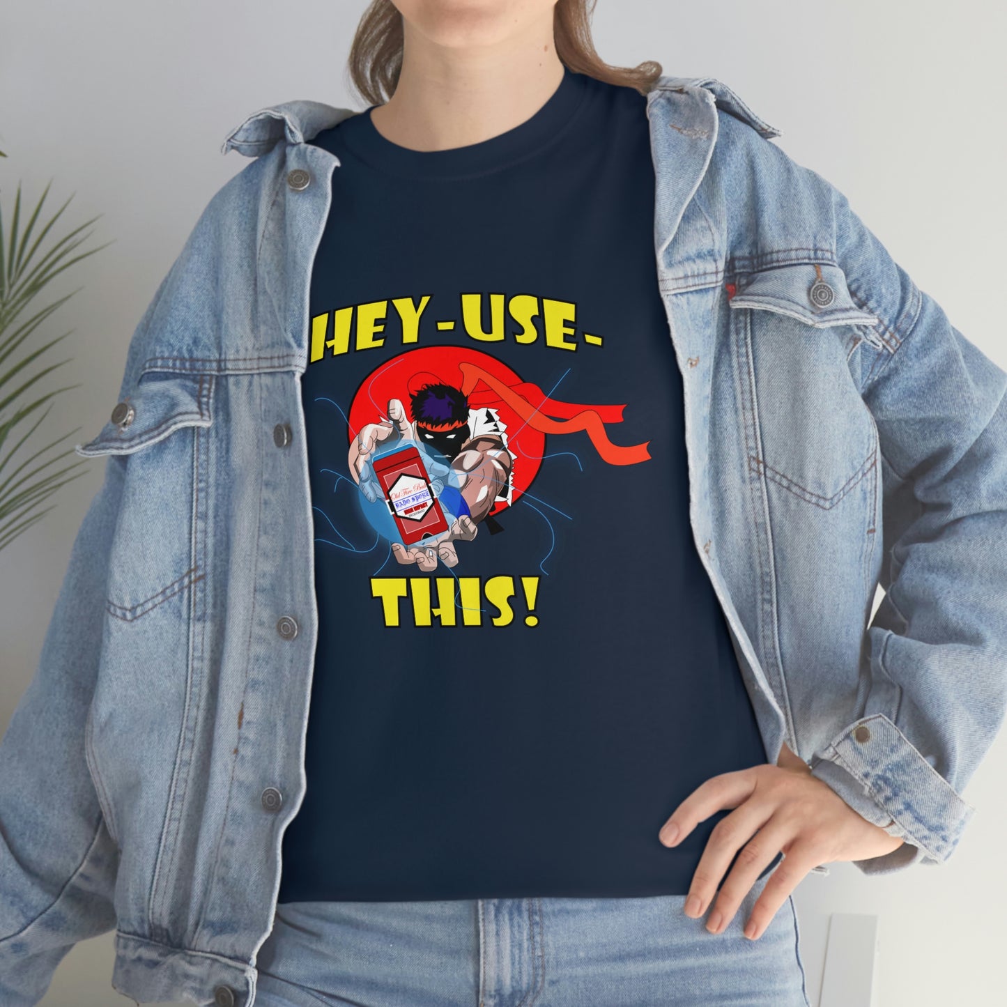Hey-use-it Unisex Heavy Cotton Tee