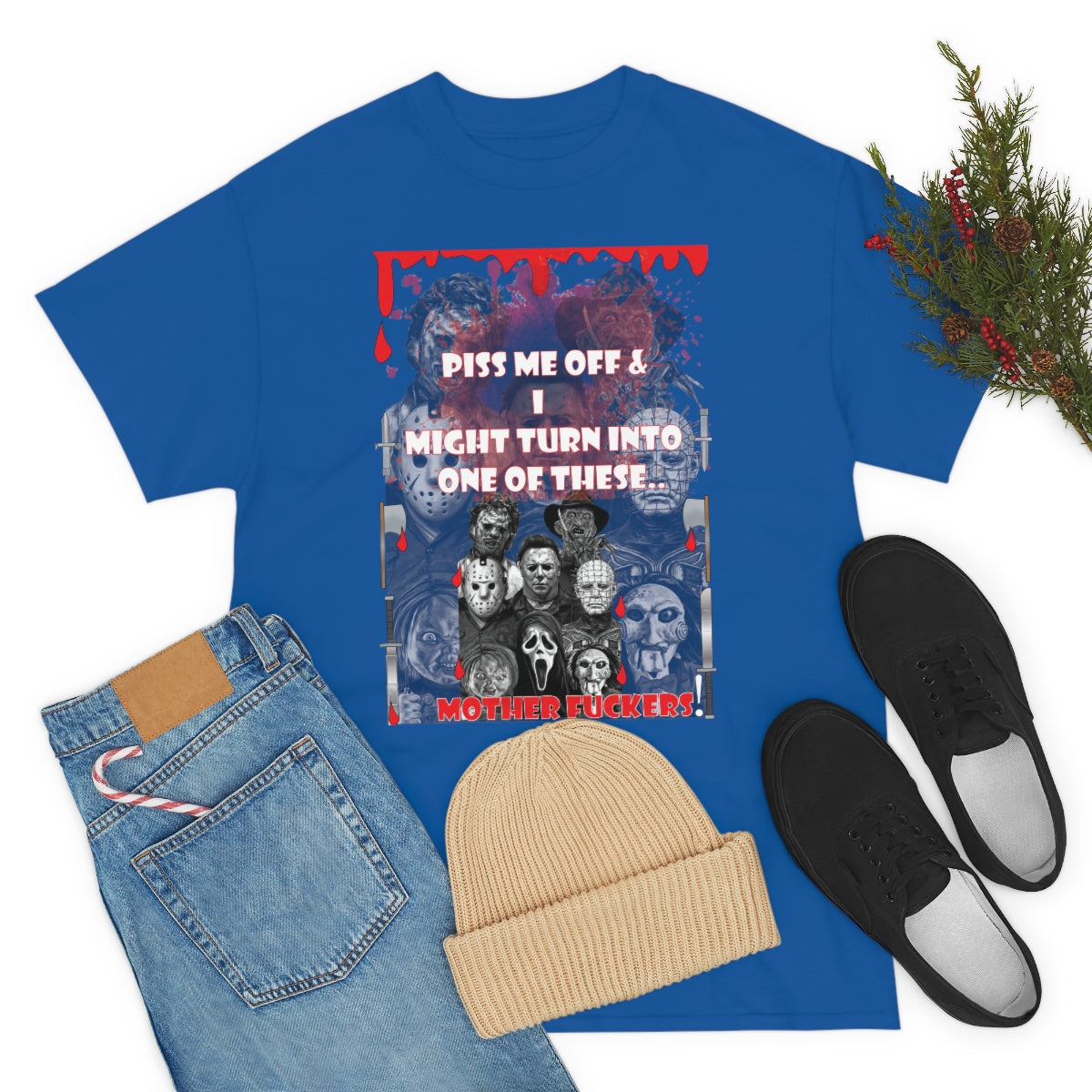 Horror hall of fame Unisex Heavy Cotton Tee