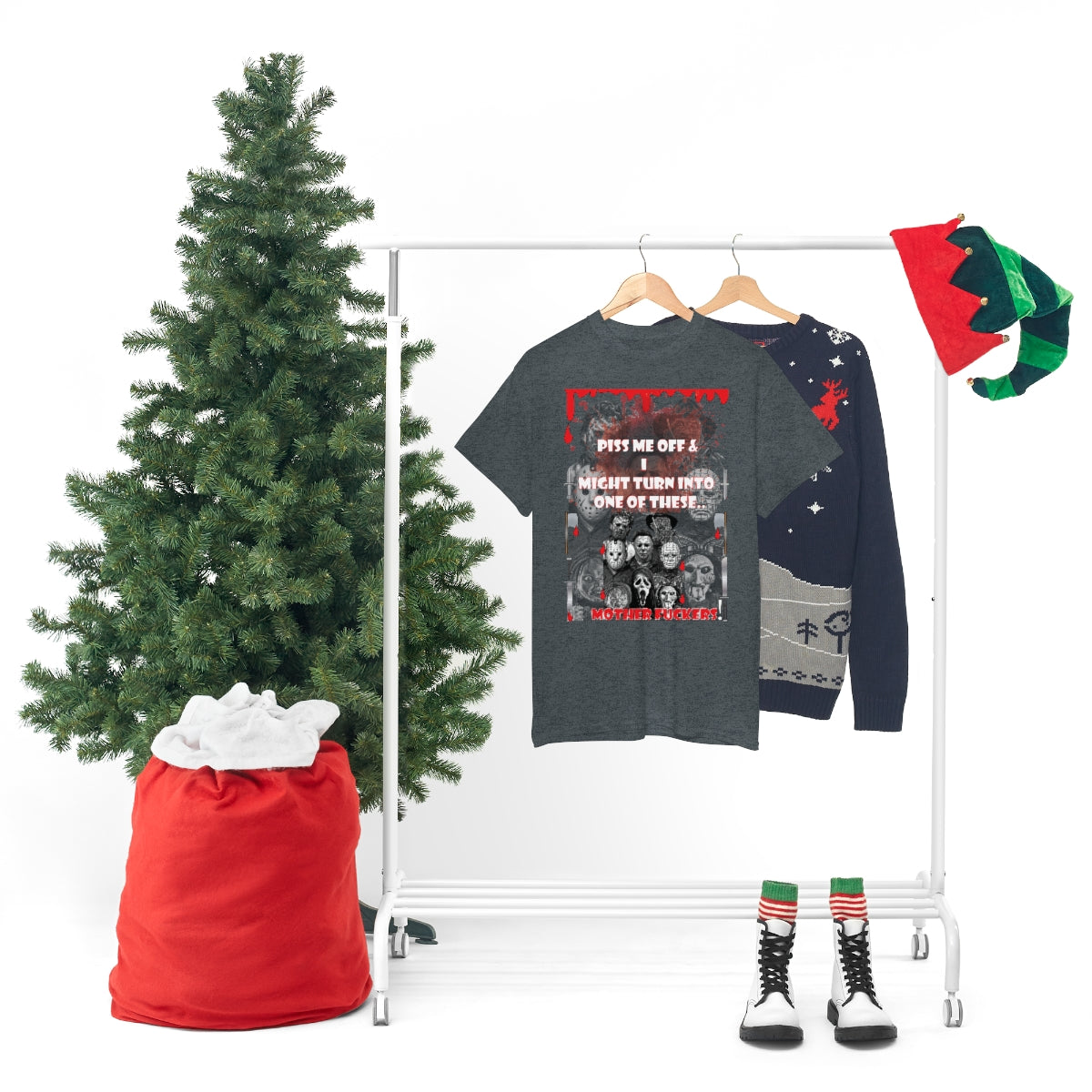 Horror hall of fame Unisex Heavy Cotton Tee