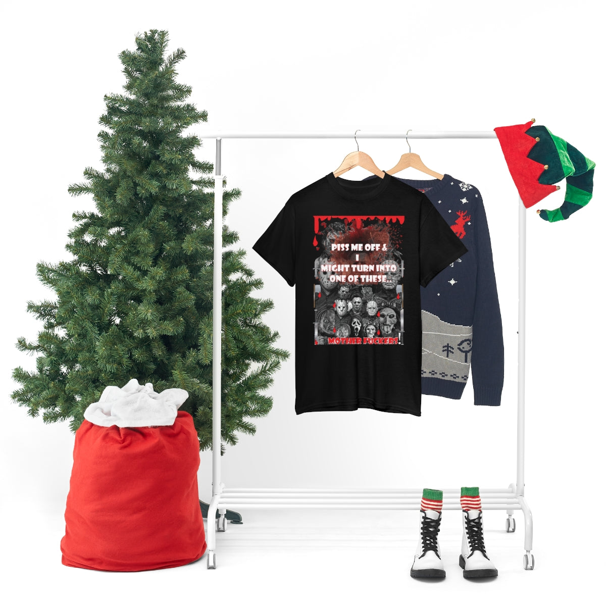 Horror hall of fame Unisex Heavy Cotton Tee
