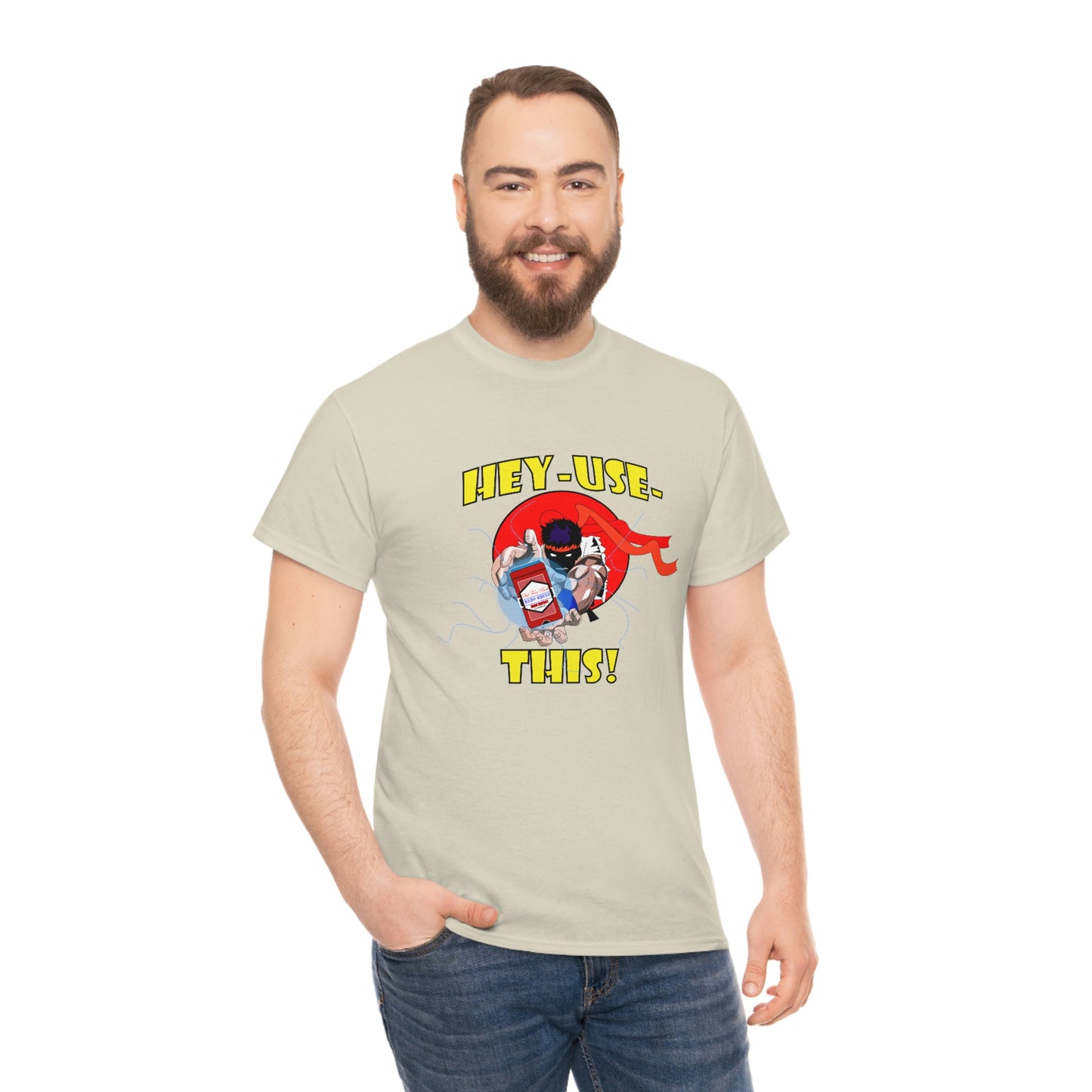 Hey-use-it Unisex Heavy Cotton Tee
