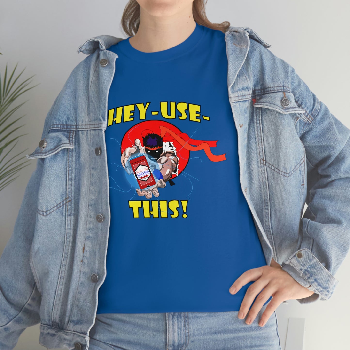 Hey-use-it Unisex Heavy Cotton Tee