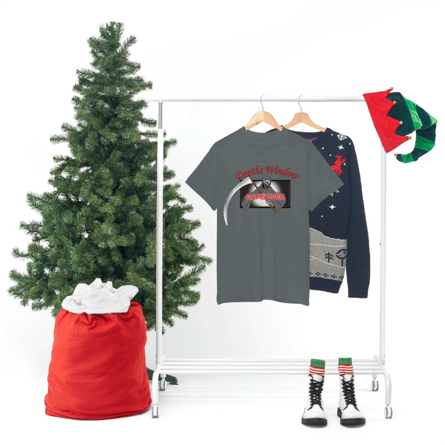 Deaths Window Unisex Heavy Cotton Tee