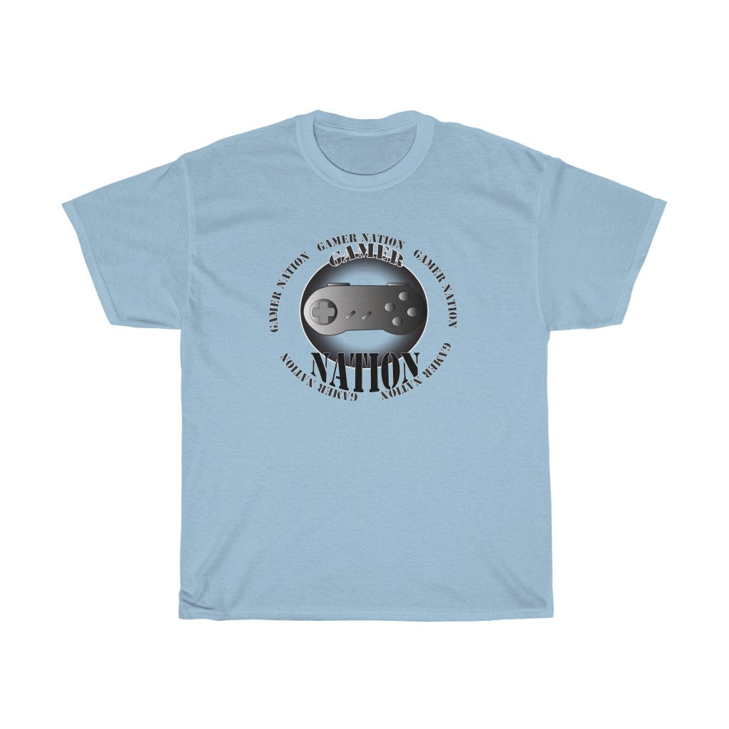 Gamer Nation Nin ring Unisex Heavy Cotton Tee