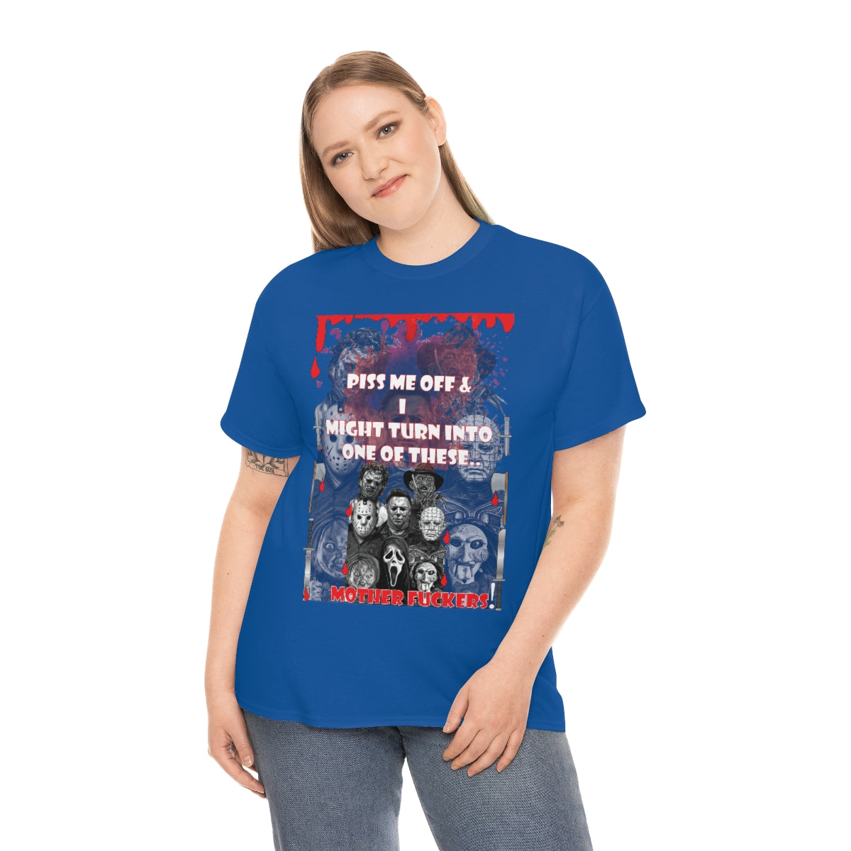 Horror hall of fame Unisex Heavy Cotton Tee