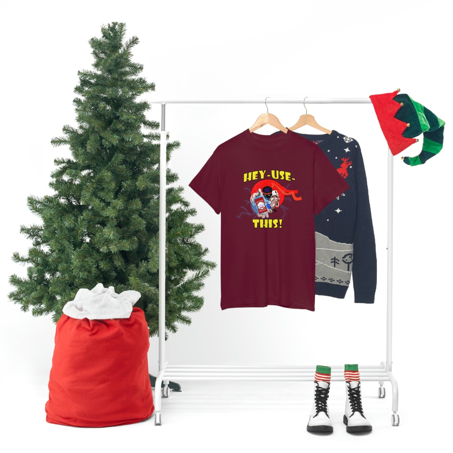 Hey-use-it Unisex Heavy Cotton Tee