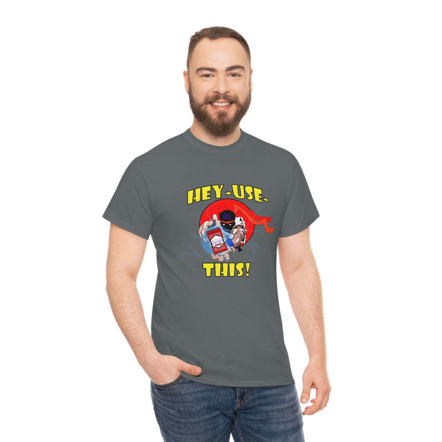 Hey-use-it Unisex Heavy Cotton Tee