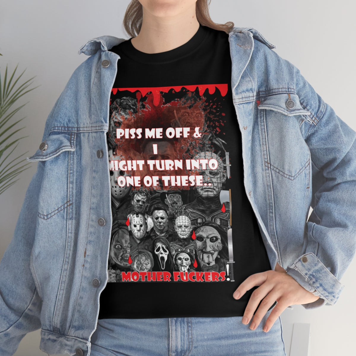 Horror hall of fame Unisex Heavy Cotton Tee