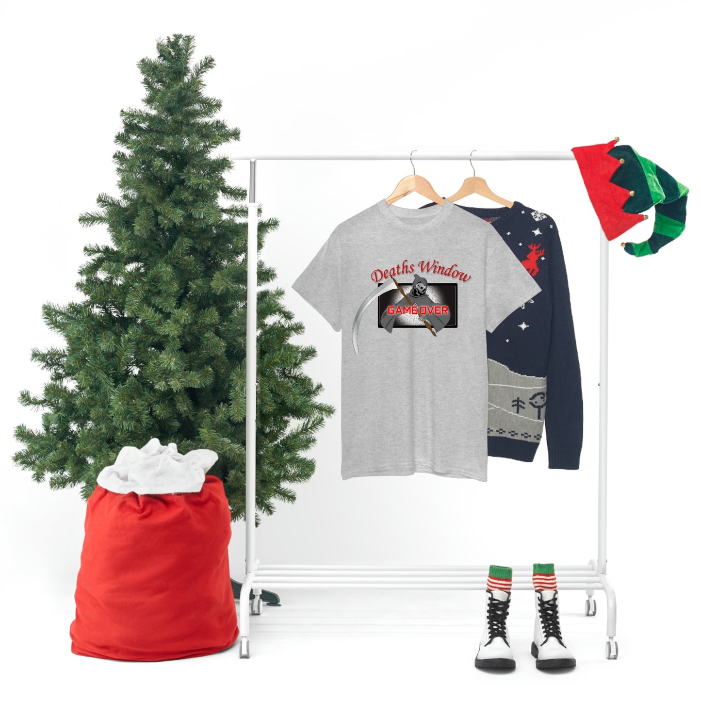 Deaths Window Unisex Heavy Cotton Tee