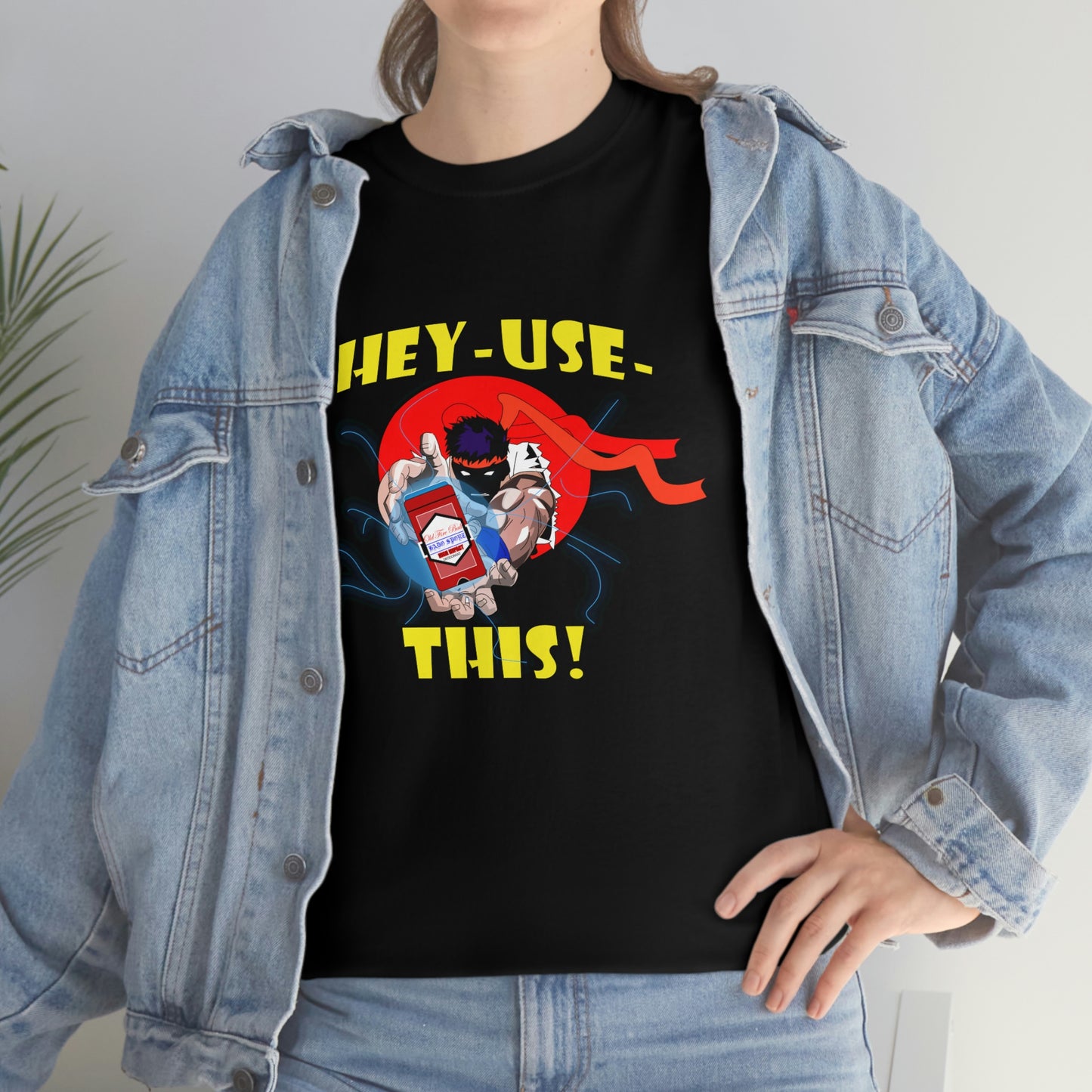 Hey-use-it Unisex Heavy Cotton Tee