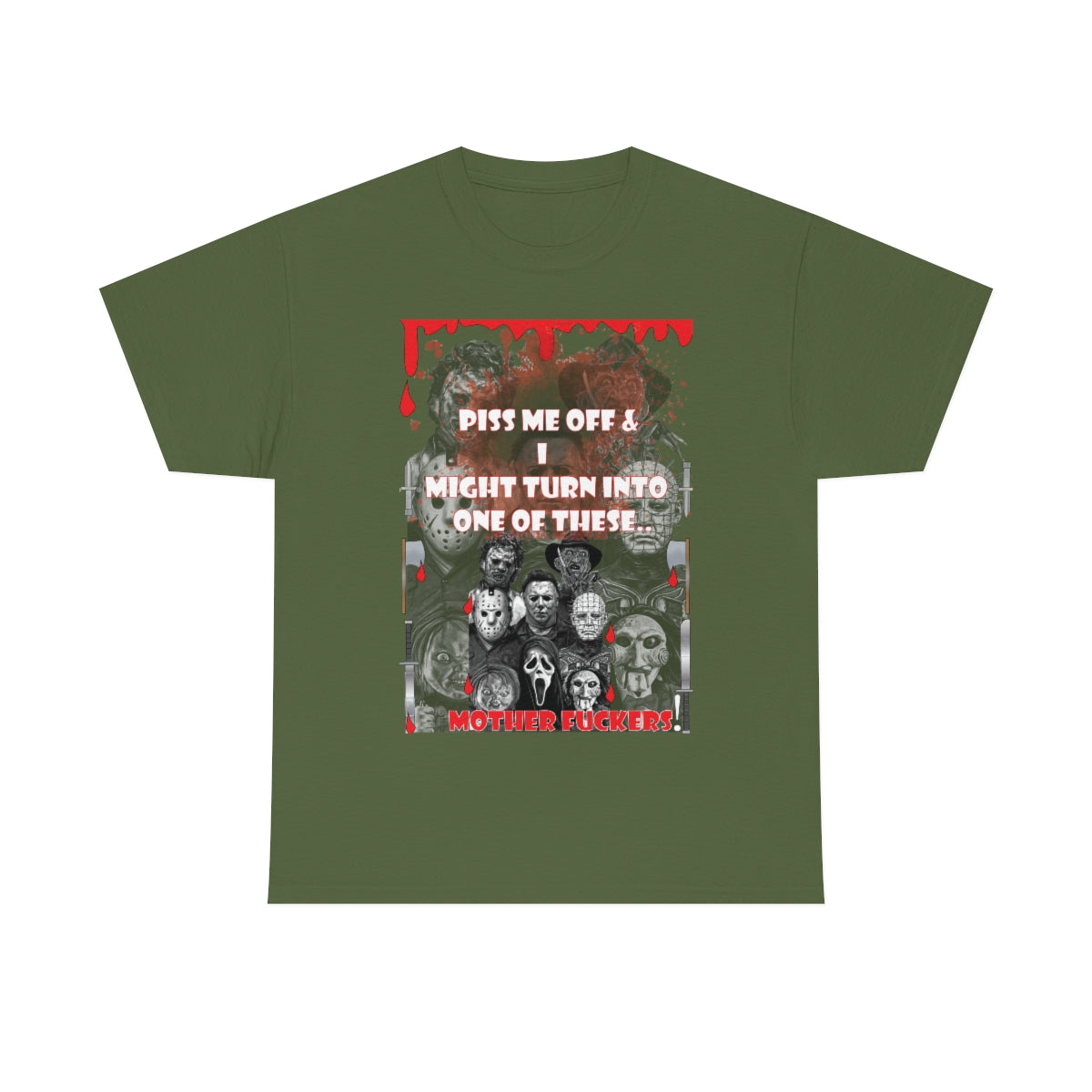 Horror hall of fame Unisex Heavy Cotton Tee