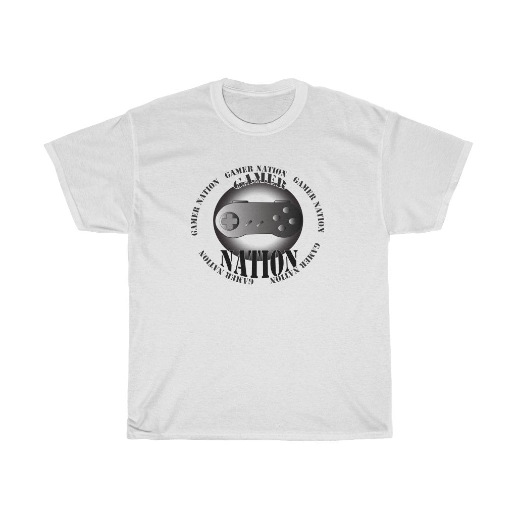 Gamer Nation Nin ring Unisex Heavy Cotton Tee
