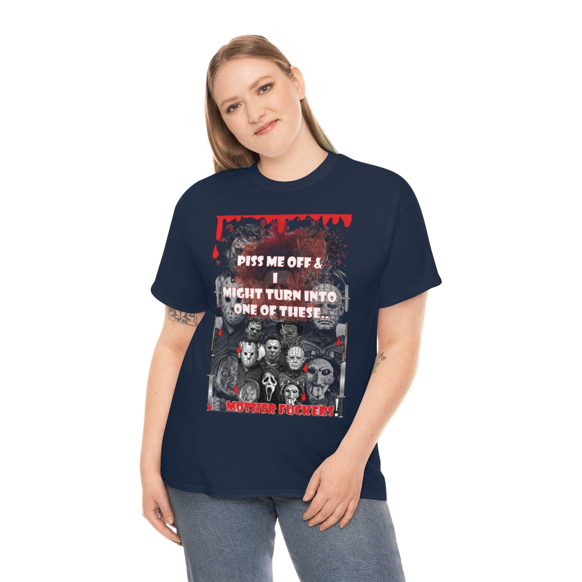 Horror hall of fame Unisex Heavy Cotton Tee
