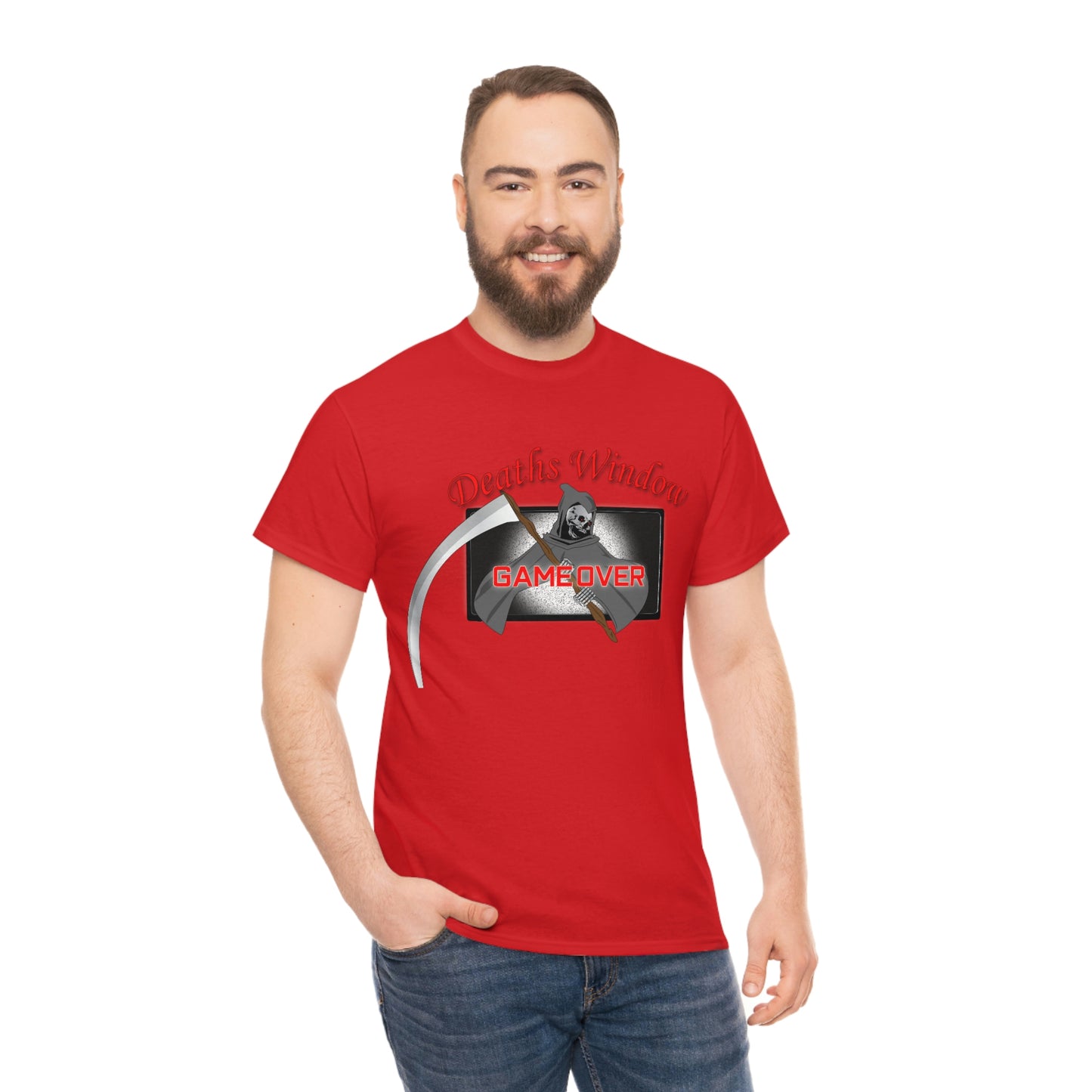 Deaths Window Unisex Heavy Cotton Tee