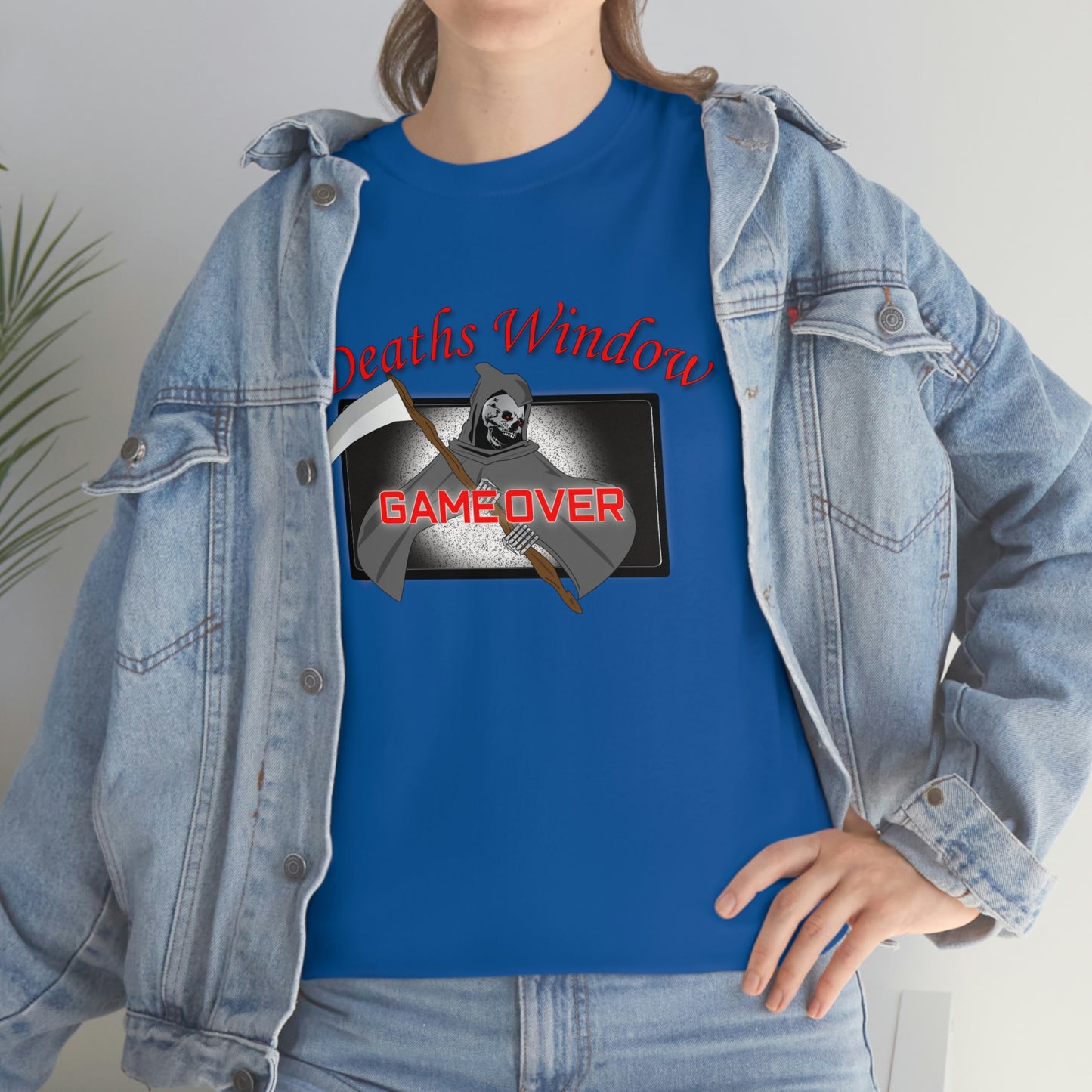 Deaths Window Unisex Heavy Cotton Tee