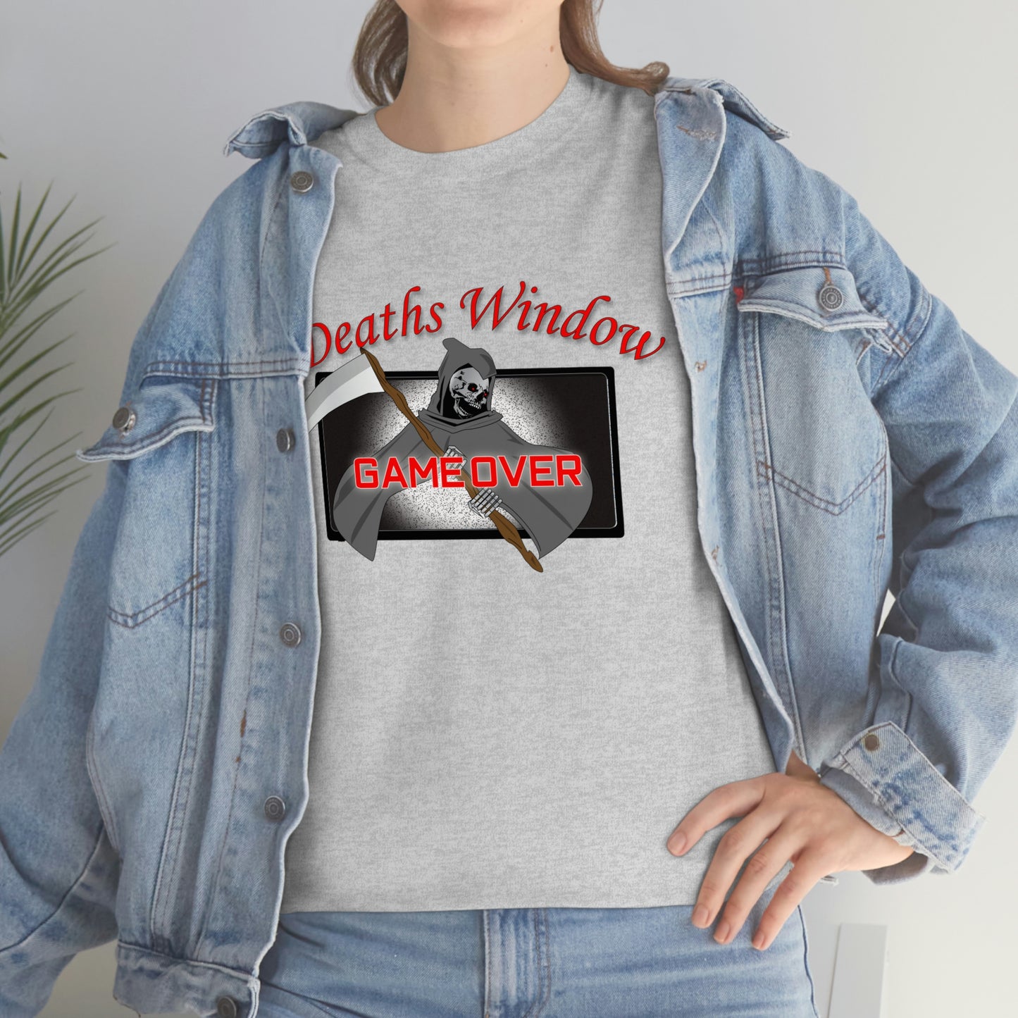 Deaths Window Unisex Heavy Cotton Tee