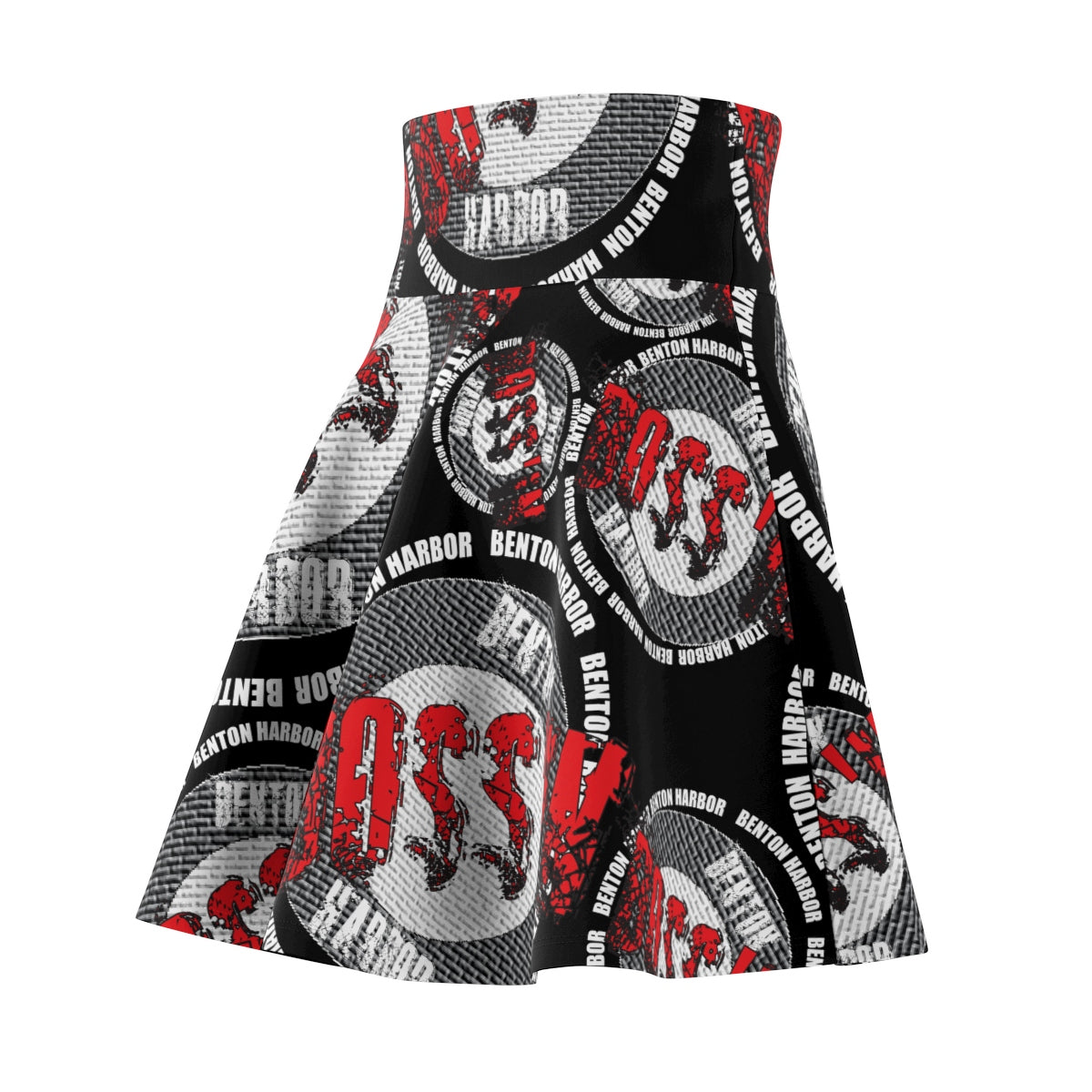 Benton Harbor Bossin Women's Skater Skirt