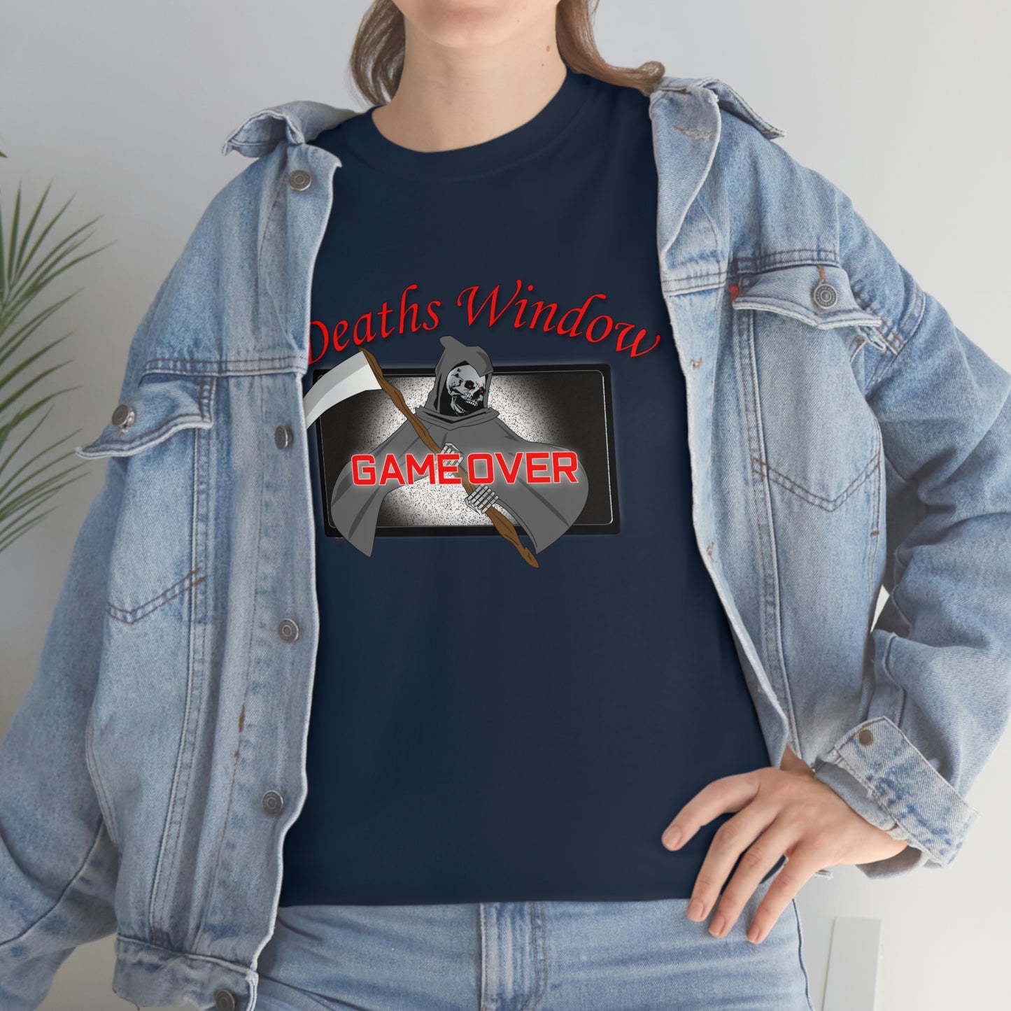 Deaths Window Unisex Heavy Cotton Tee