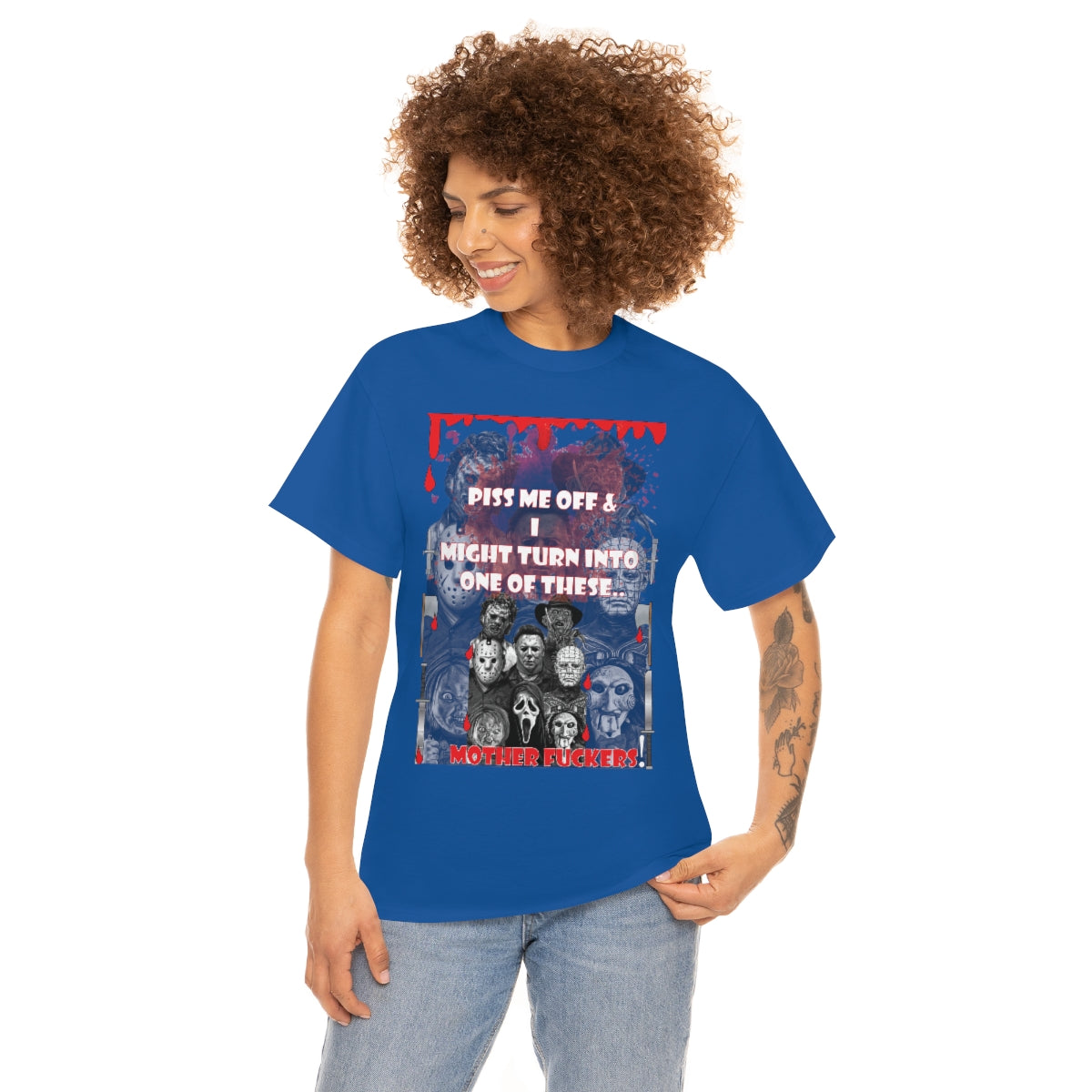 Horror hall of fame Unisex Heavy Cotton Tee