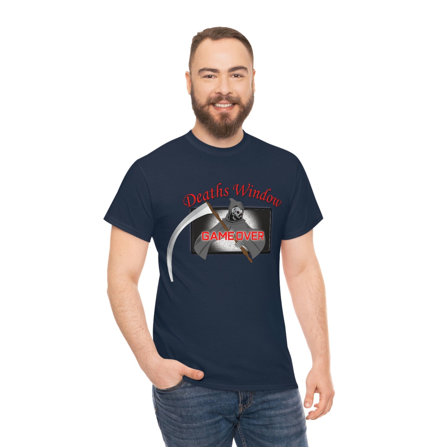 Deaths Window Unisex Heavy Cotton Tee