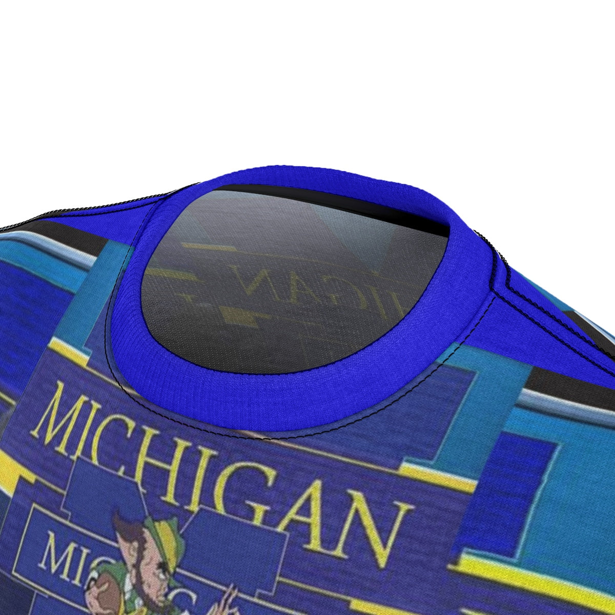 Don't mess with the Wolverines Unisex AOP Cut & Sew Tee
