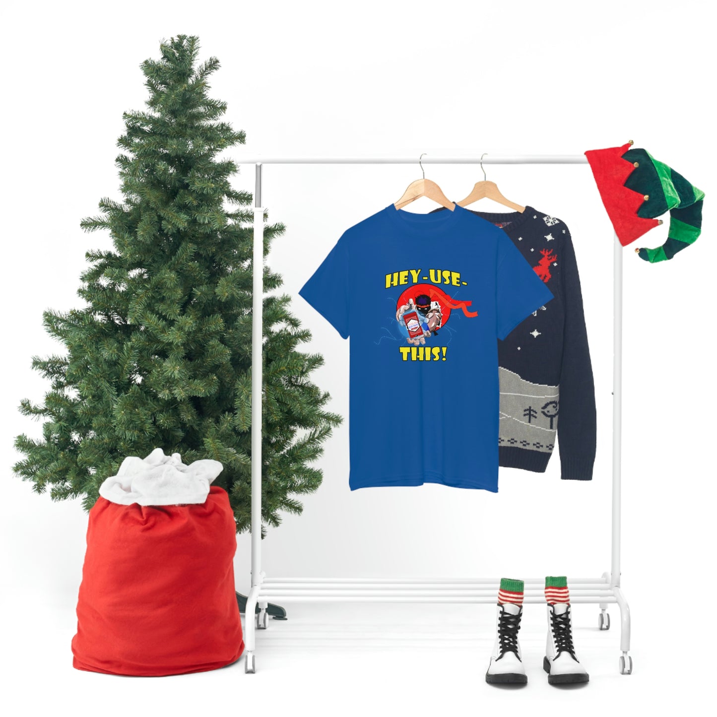 Hey-use-it Unisex Heavy Cotton Tee