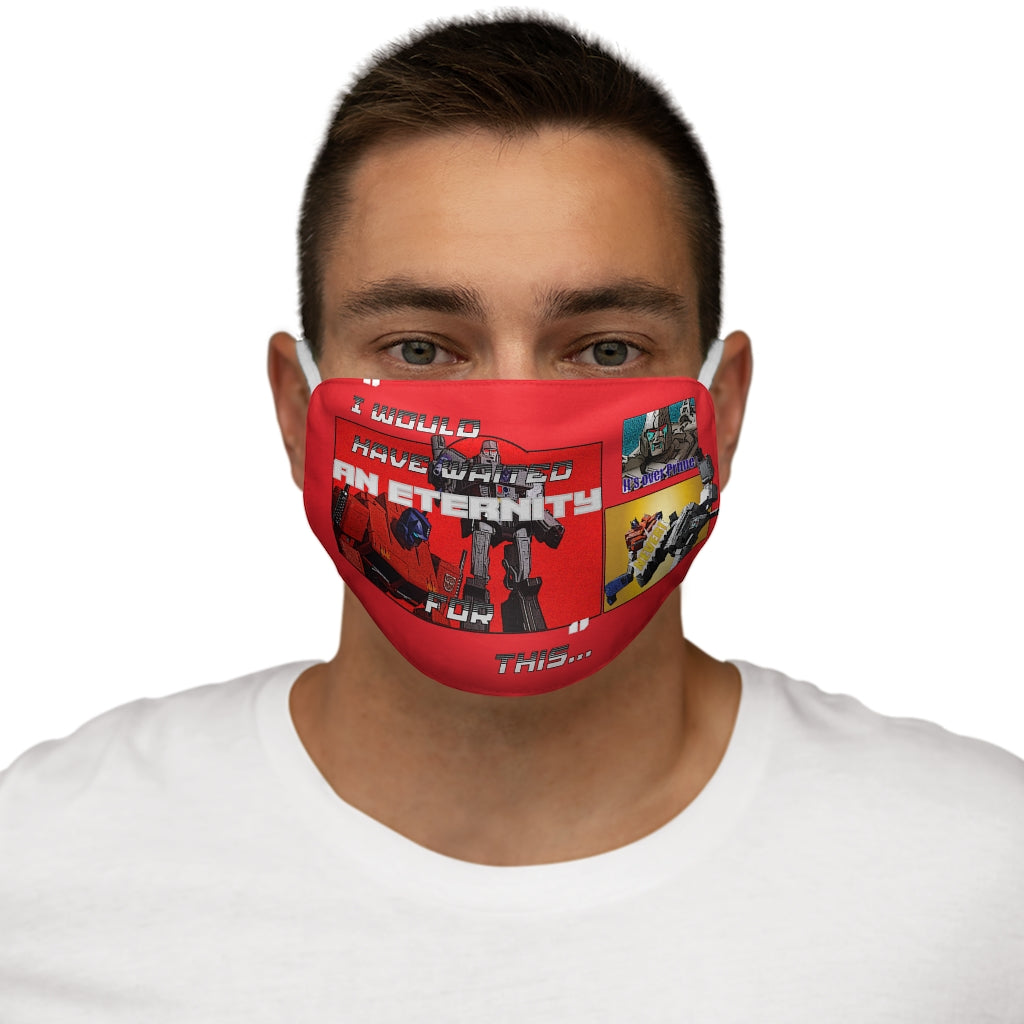 An Eternity Snug-Fit Polyester Face Mask