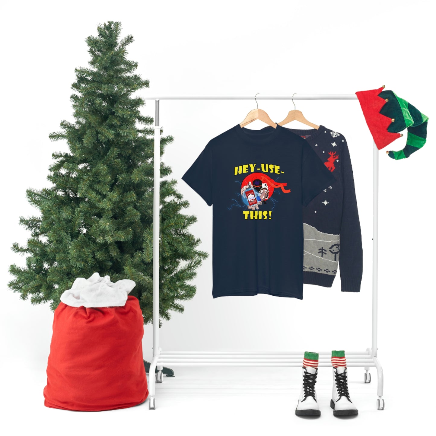 Hey-use-it Unisex Heavy Cotton Tee