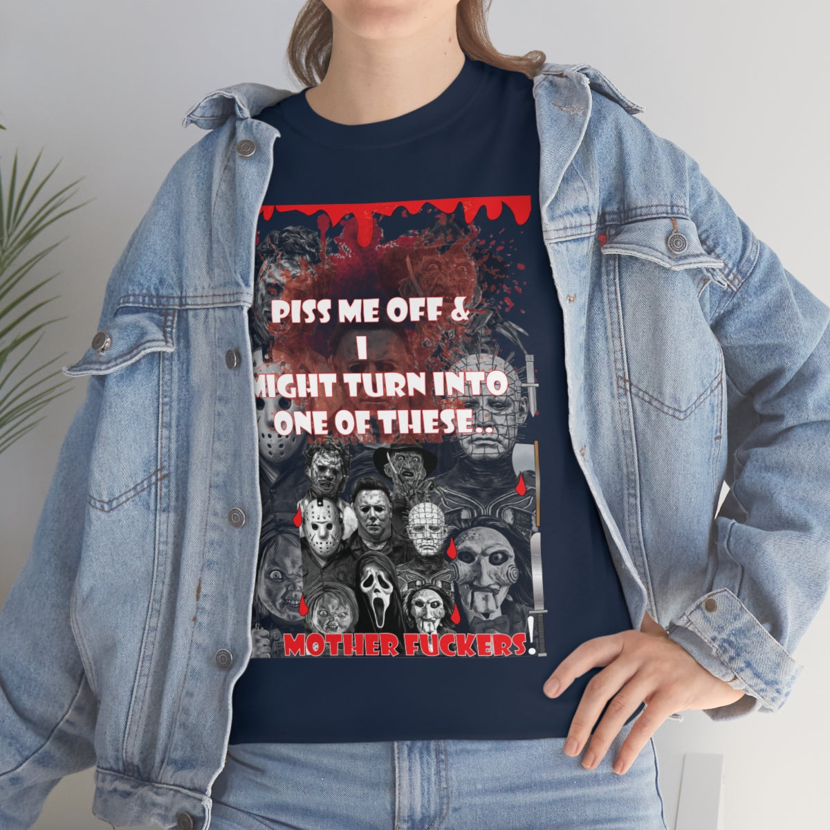 Horror hall of fame Unisex Heavy Cotton Tee
