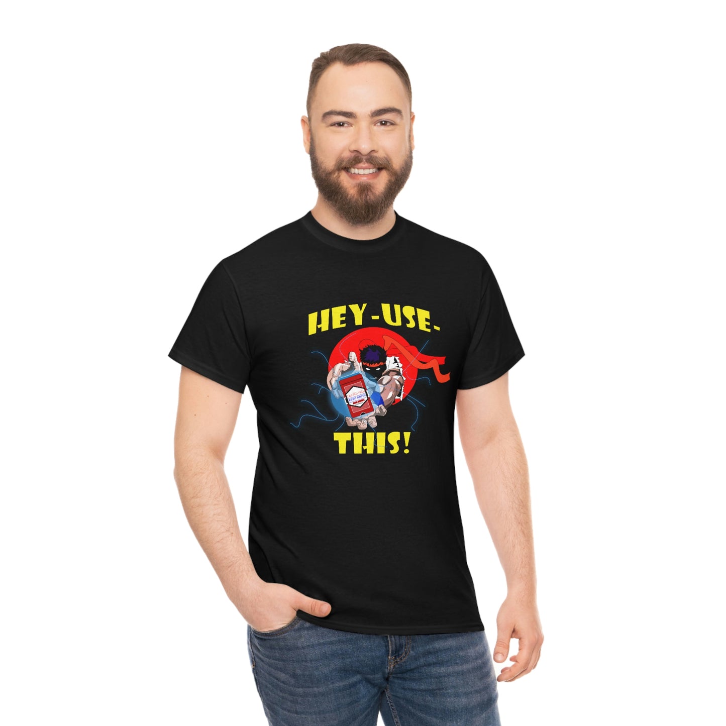 Hey-use-it Unisex Heavy Cotton Tee