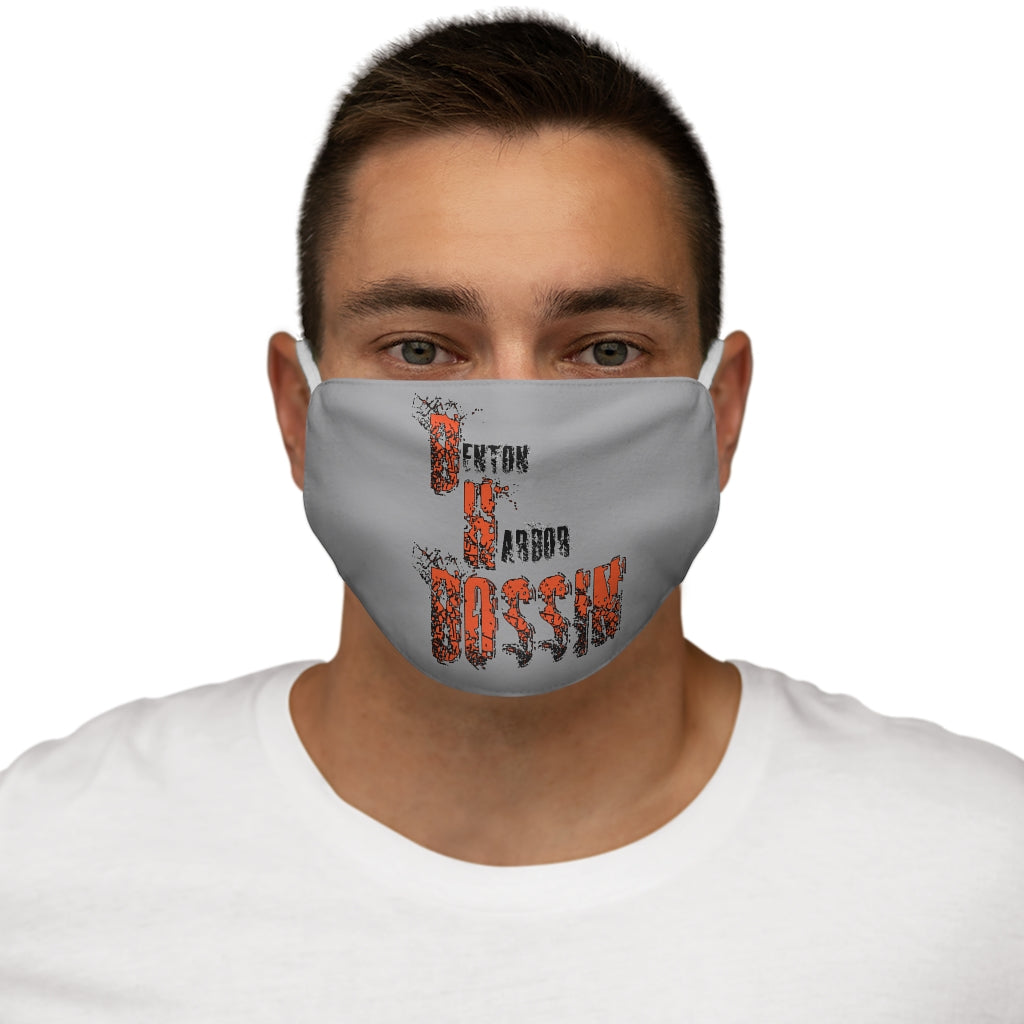 Benton Harbor Bossin Snug-Fit Polyester Face Mask
