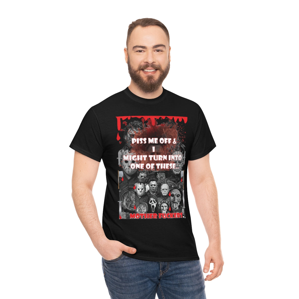 Horror hall of fame Unisex Heavy Cotton Tee