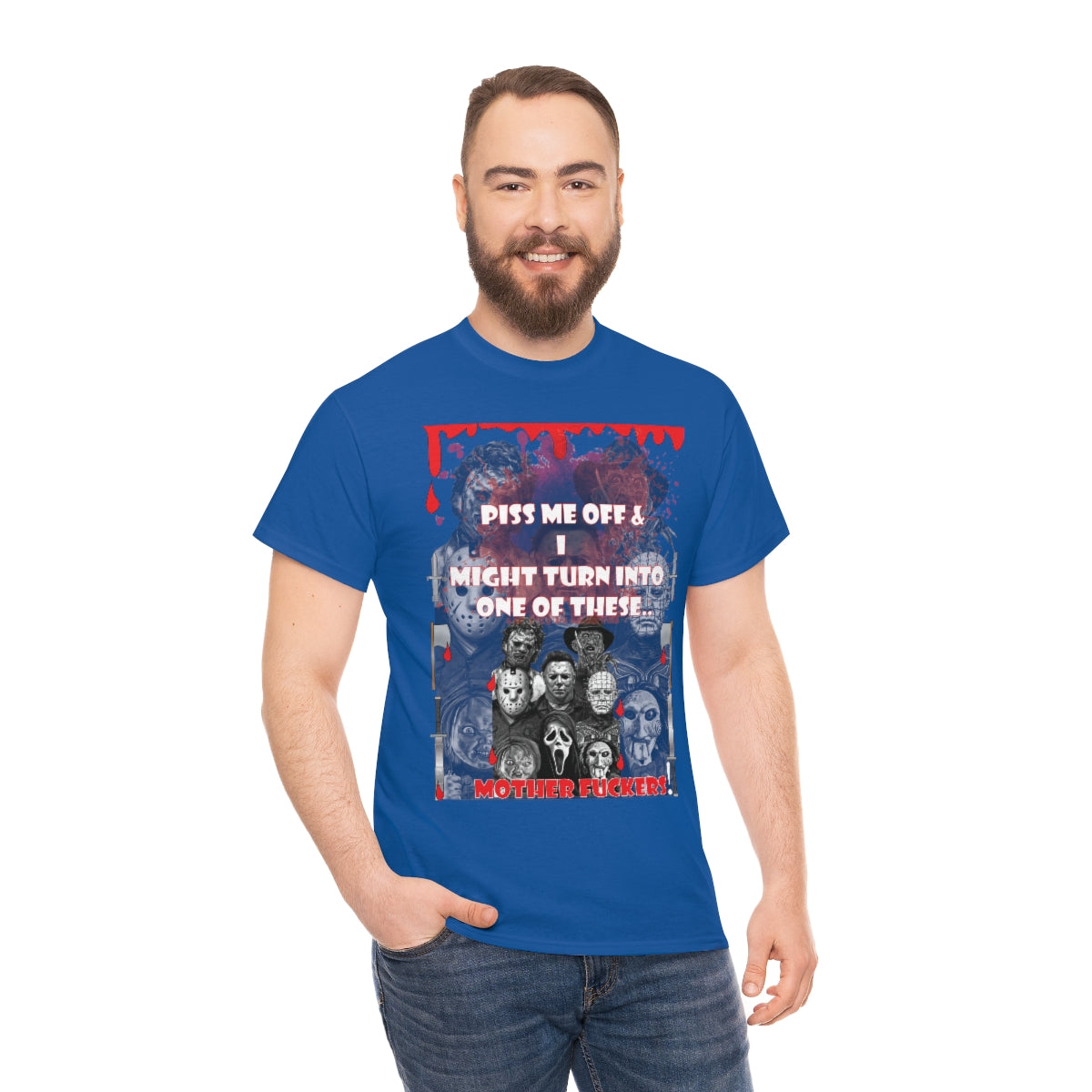 Horror hall of fame Unisex Heavy Cotton Tee
