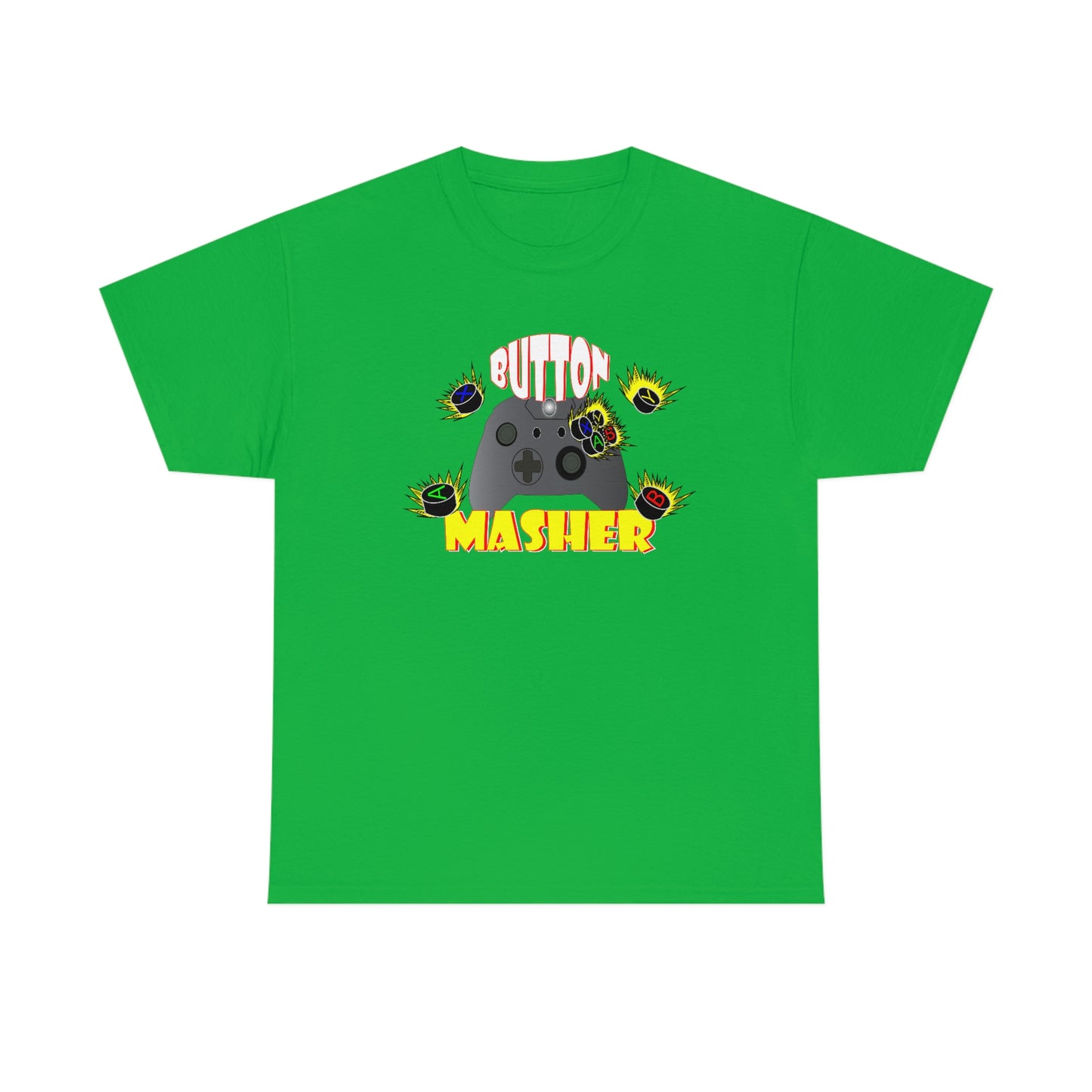 Button Masher [XB}Unisex Heavy Cotton Tee