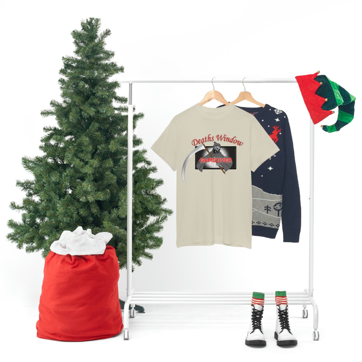 Deaths Window Unisex Heavy Cotton Tee