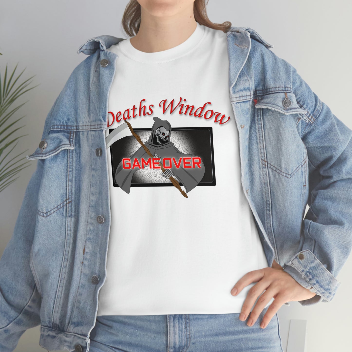 Deaths Window Unisex Heavy Cotton Tee
