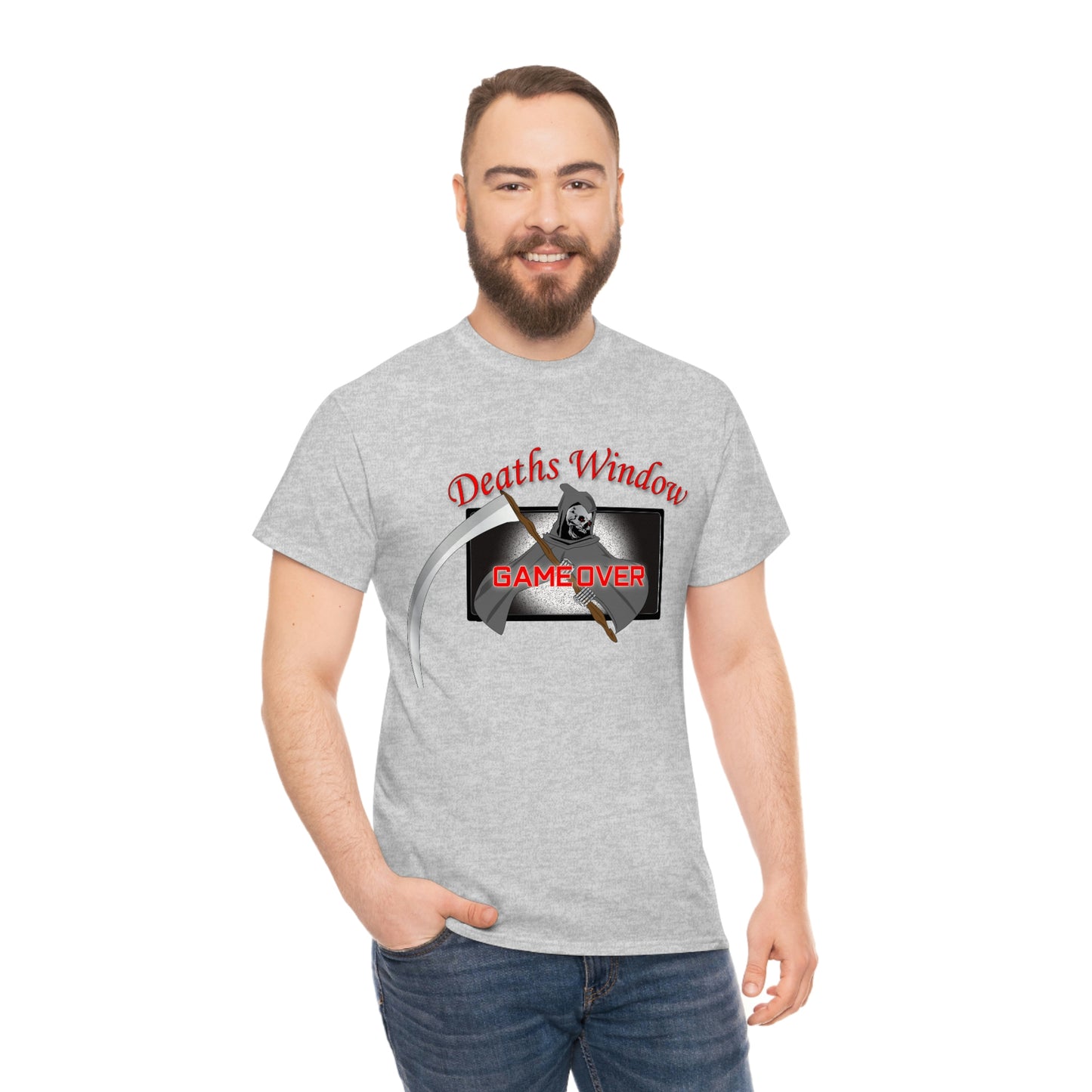 Deaths Window Unisex Heavy Cotton Tee