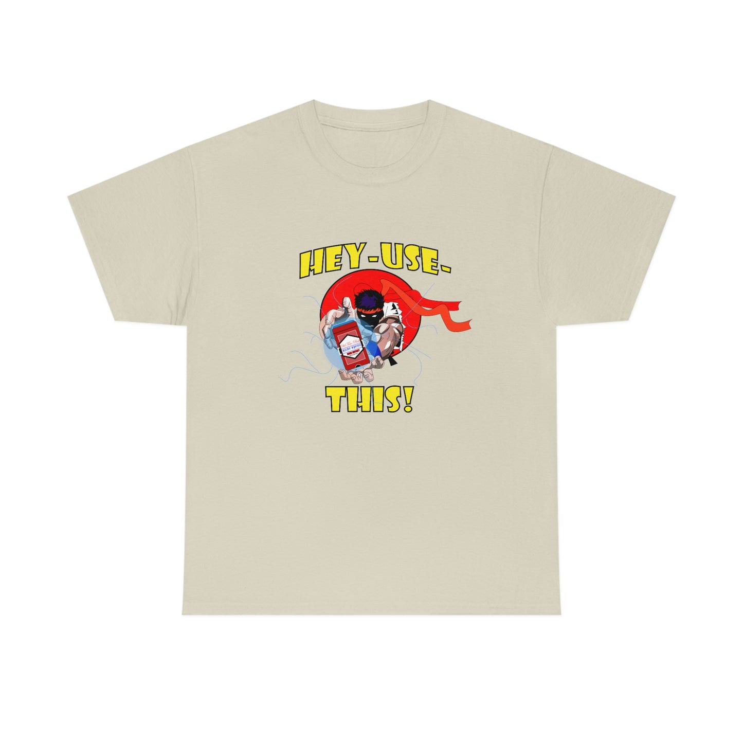 Hey-use-it Unisex Heavy Cotton Tee