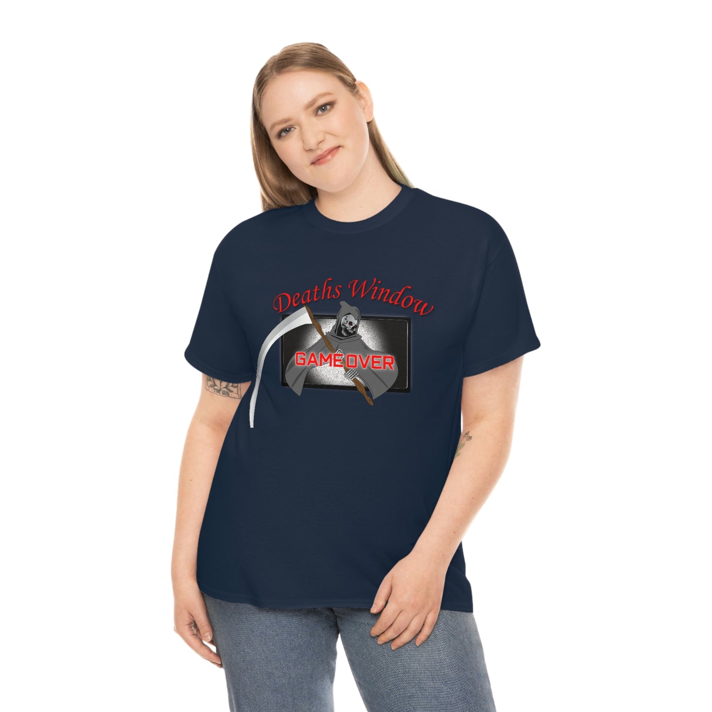Deaths Window Unisex Heavy Cotton Tee