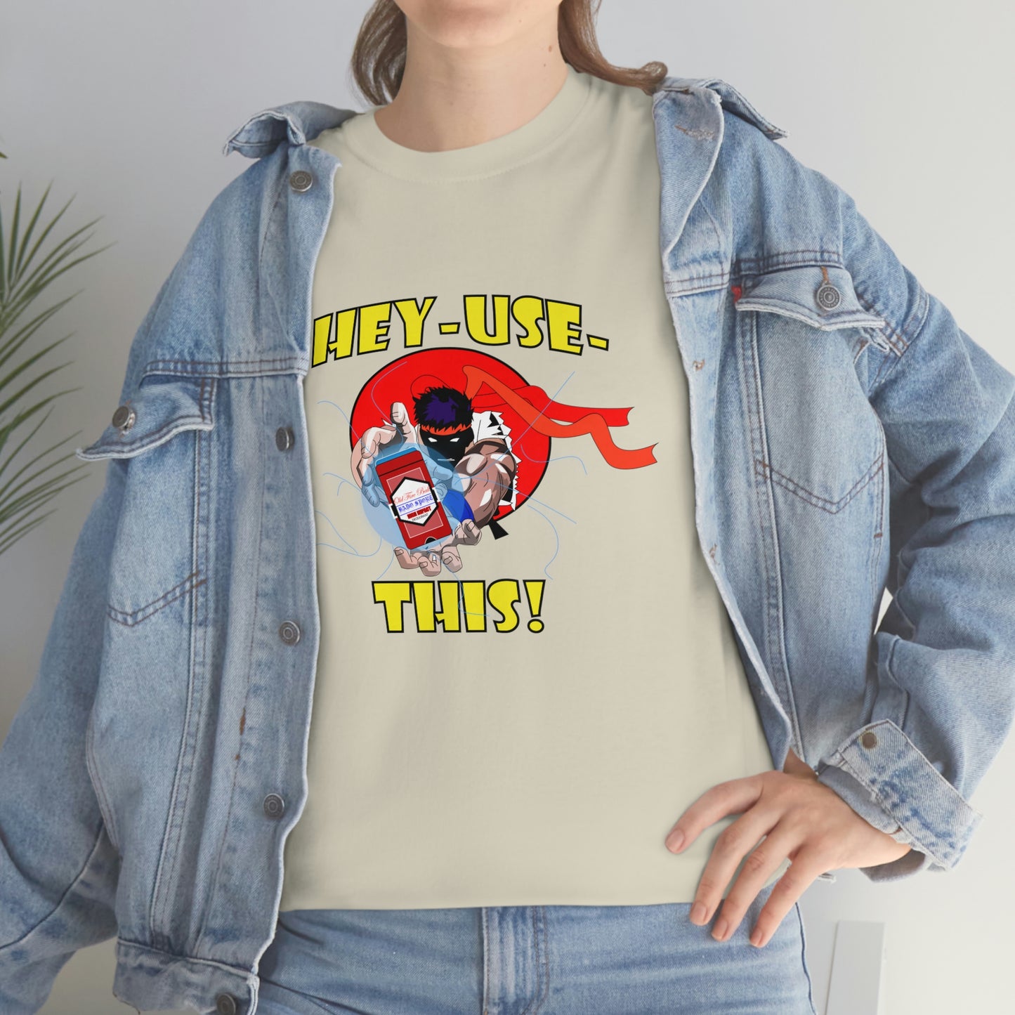 Hey-use-it Unisex Heavy Cotton Tee