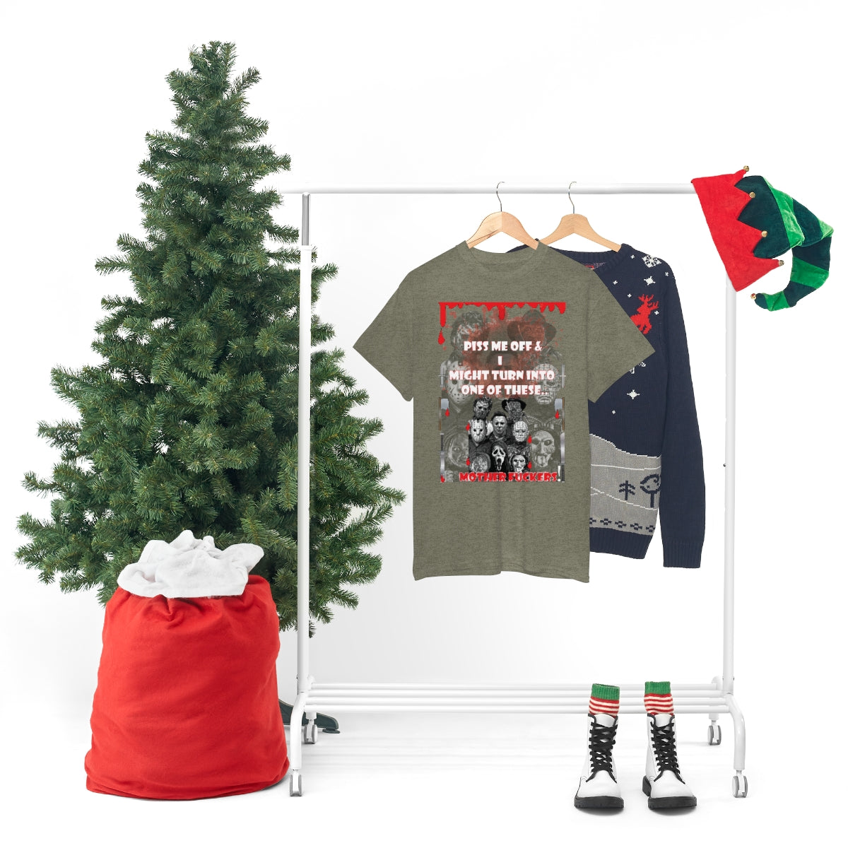 Horror hall of fame Unisex Heavy Cotton Tee