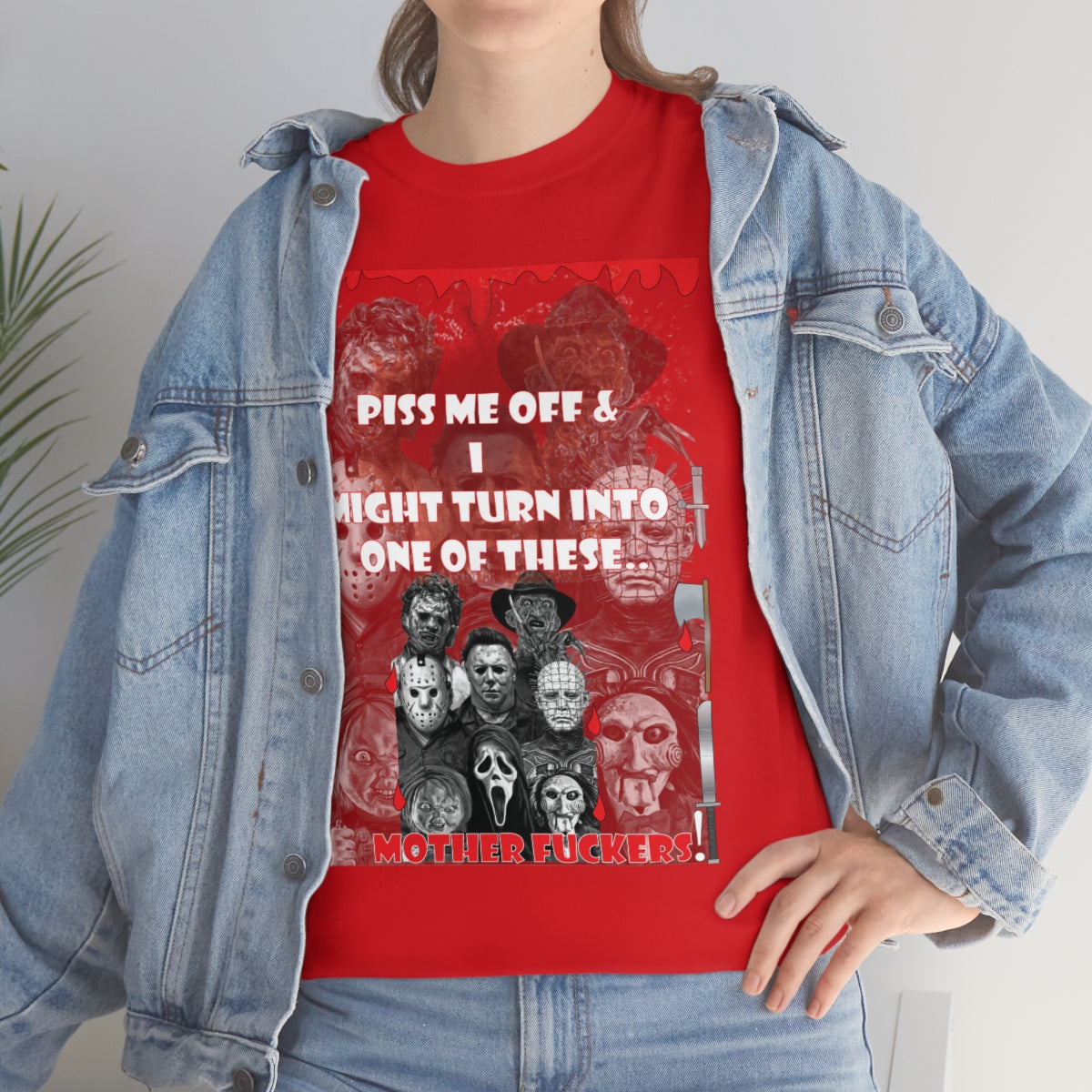 Horror hall of fame Unisex Heavy Cotton Tee