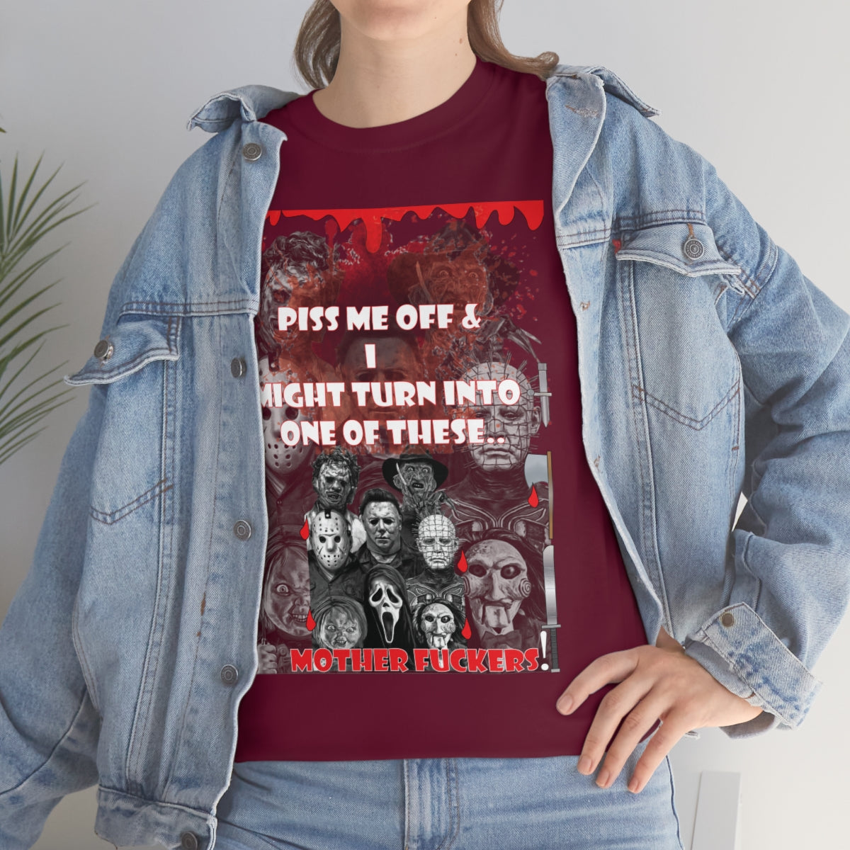 Horror hall of fame Unisex Heavy Cotton Tee