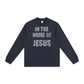 In the name of JESUS Essential Non-Shrink Mock Neck Sweatshirt