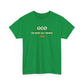 Religious Cotton Tee - God Makes All Things New Design