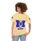 Michigan vs Notre Dame Unisex Heavy Cotton Tee, Game Day Shirt, Sports Fan Apparel, College Football T-Shirt, Go Blue Clothing, [...]
