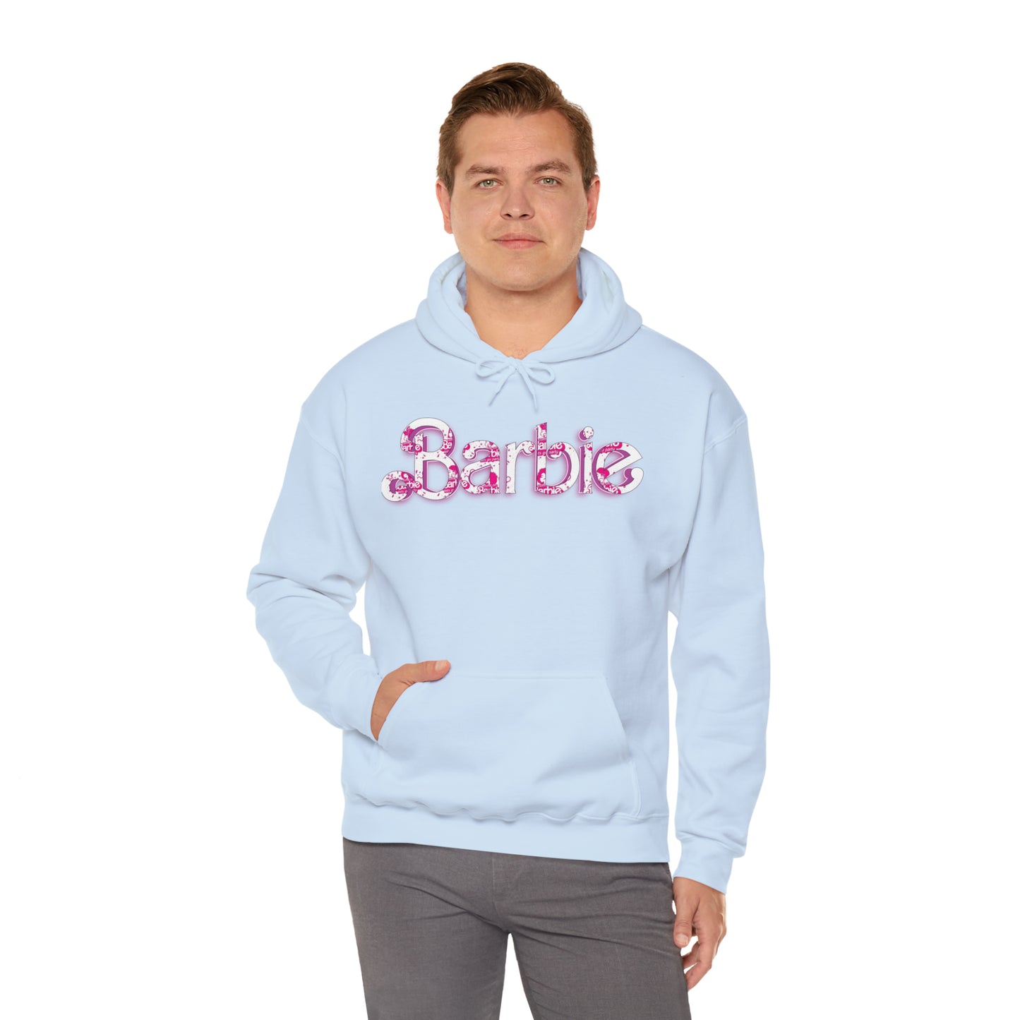 Barbie[white] Unisex Heavy Blend™ Hooded Sweatshirt