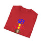 Get Your Coins T-Shirt — Retro Arcade Gaming Tee with Coin-Op Robot Graphic